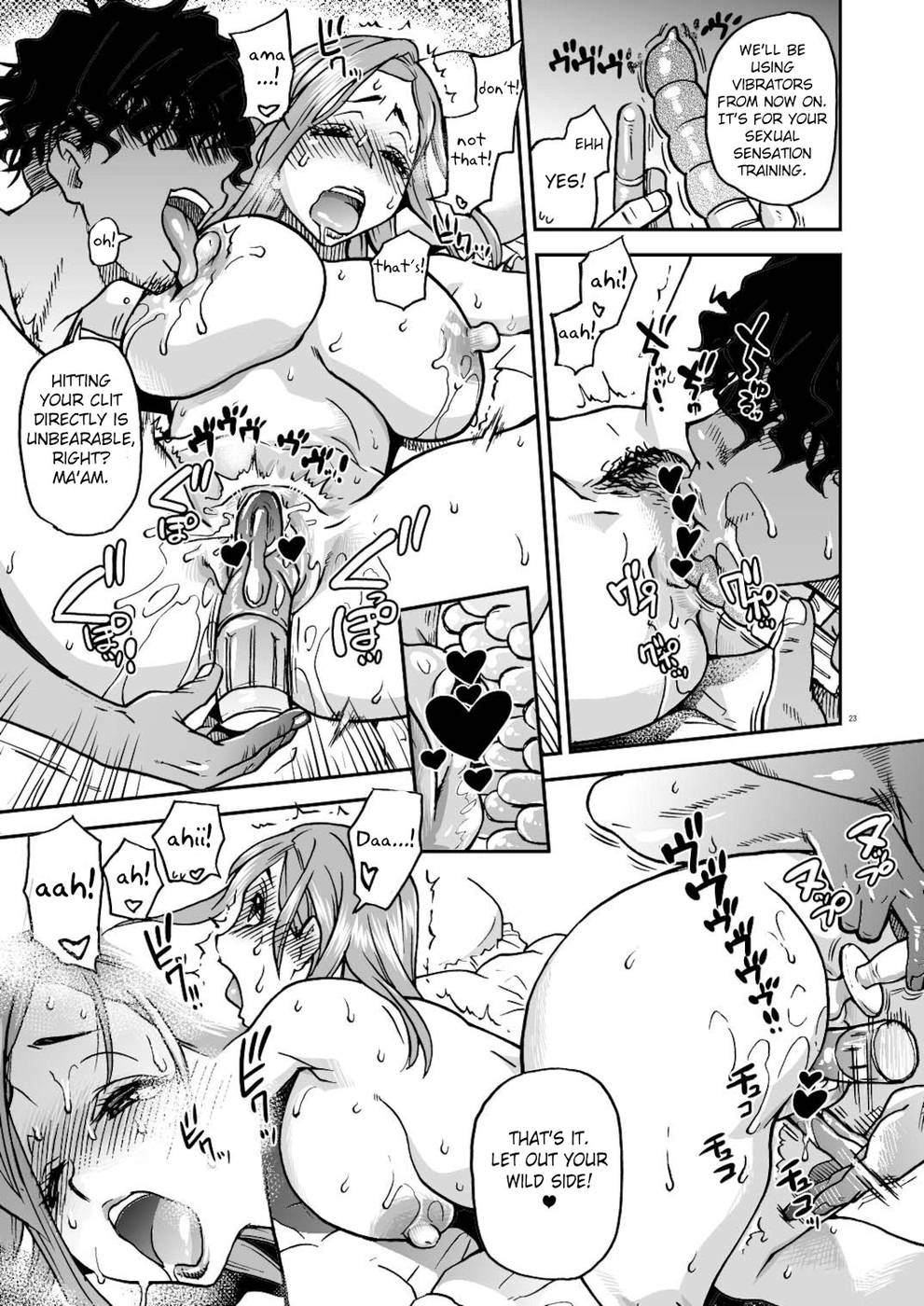 Hentai Manga Comic-For Daa-san A.K.A. Fucking a Housewife Raw Training Her Pussy-Read-22